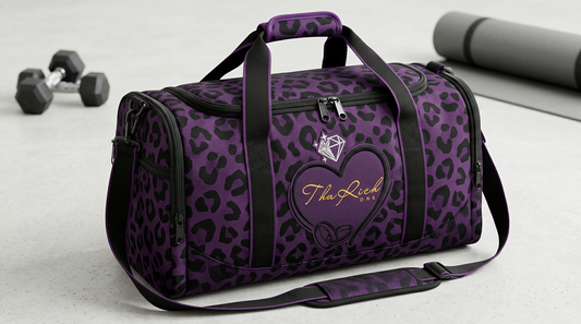 Leopard Gym Duffle Bag