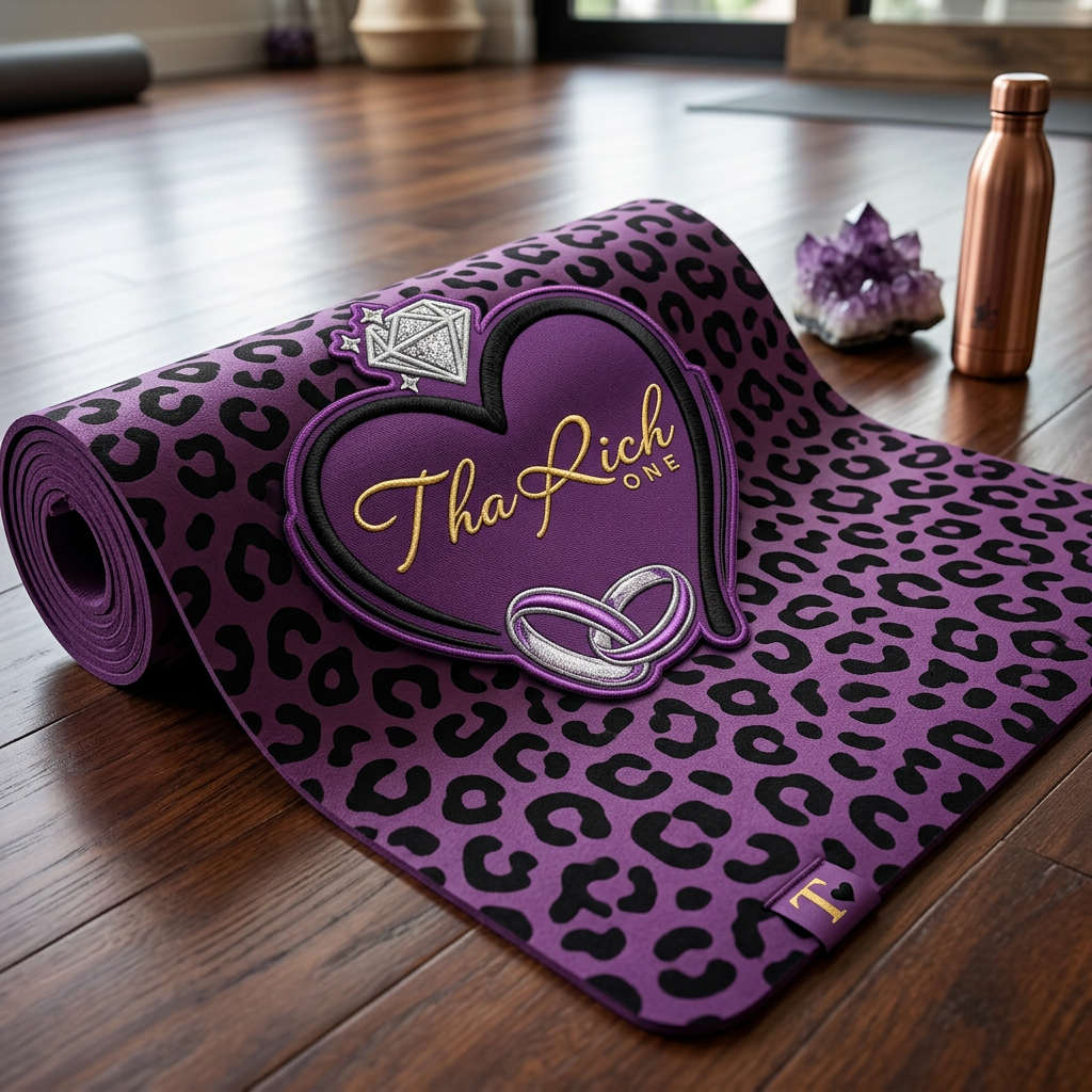 Leopard Pilates Mat